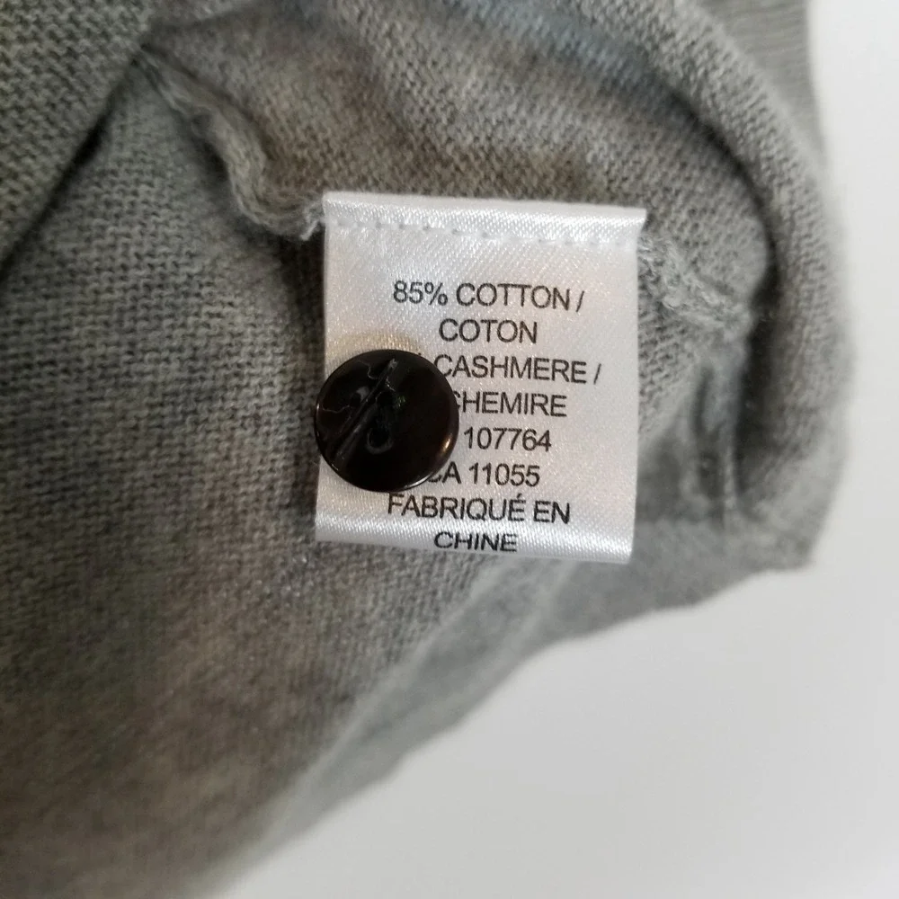 One Girl Who Women Multicolor Cotton Cashmere Cardigan Sweater Sz M Button ‎ Up